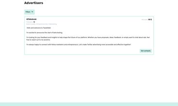 TweetAds screenshot