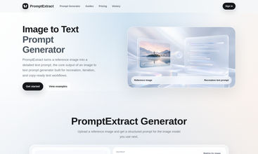 PromptExtract screenshot
