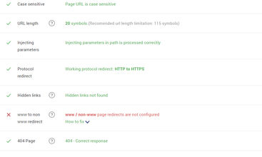 Sitechecker screenshot