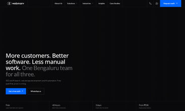 webmarv innovation LLP screenshot