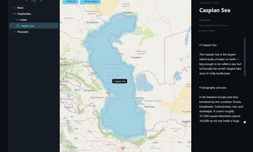 Caspian screenshot