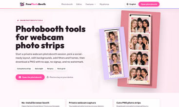 FreePhotoBooth screenshot