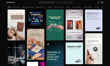 Ad Swipe File screenshot