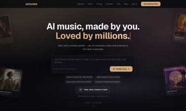 Autunes screenshot