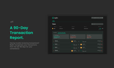 Bigfin Finance screenshot