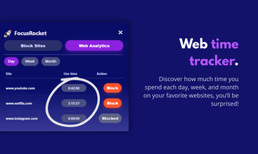 FocusRocket screenshot