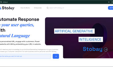 Stobay AI screenshot