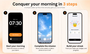 WakeBolt: Mission Alarm Clock screenshot
