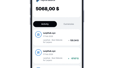 Larp Wallet screenshot