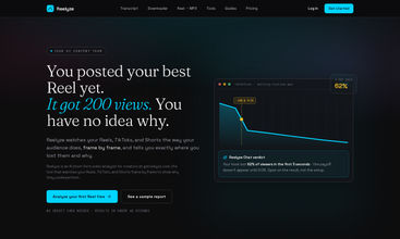 Reelyze screenshot