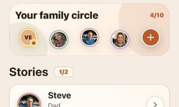 FamilyStories screenshot