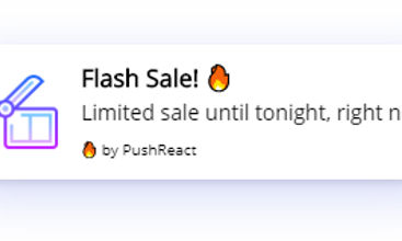 Push React screenshot