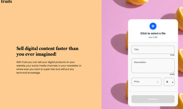 Fruits screenshot