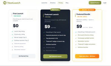 NoonLaunch screenshot