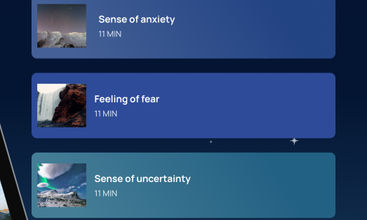 Meditation screenshot