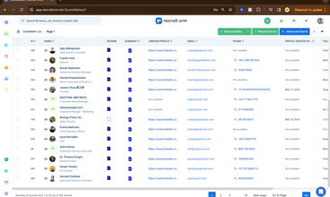 Recruit CRM screenshot