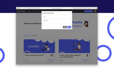 Marble screenshot
