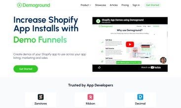 Demoground screenshot