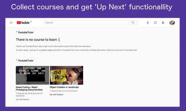 YouTubeTutor screenshot