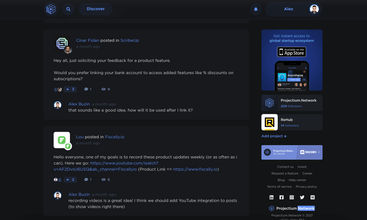 Projectium screenshot