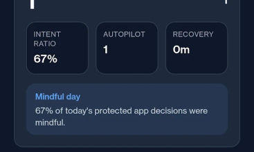 Mindful Scroll screenshot