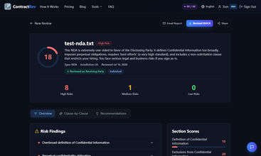 ContractRev screenshot