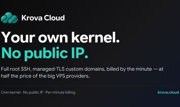 Krova Cloud screenshot
