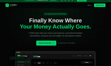 LYDRA Finance screenshot