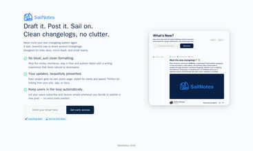 SailNotes screenshot