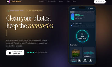 LuminaClean screenshot