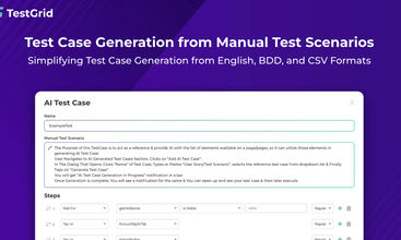 TestGrid screenshot