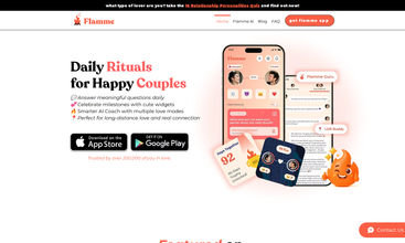 Flamme - Couples App screenshot