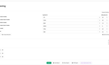 PortfolioMetrics screenshot