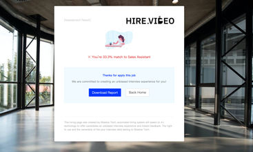 Hire.Video screenshot