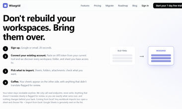 Wisegrid.co screenshot