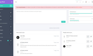Leapcrowd screenshot