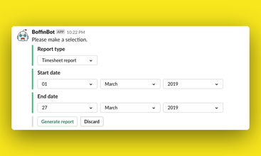 BoffinBot for Slack screenshot