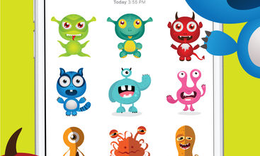 Animated Cute Monsters screenshot
