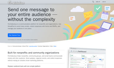 Formtabulous screenshot
