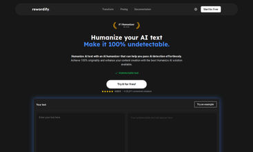 rewordify screenshot