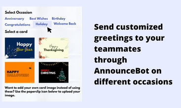 AnnounceBot screenshot