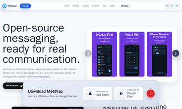 MeetVap screenshot
