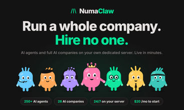 NumaClaw screenshot