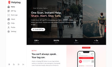 Helptag screenshot