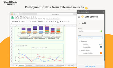 Two Minute Reports screenshot