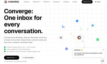 Converge screenshot