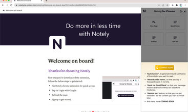Notely screenshot