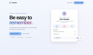 TodayMet screenshot