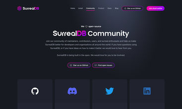 SurrealDB screenshot