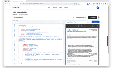 CoreCV.ai screenshot